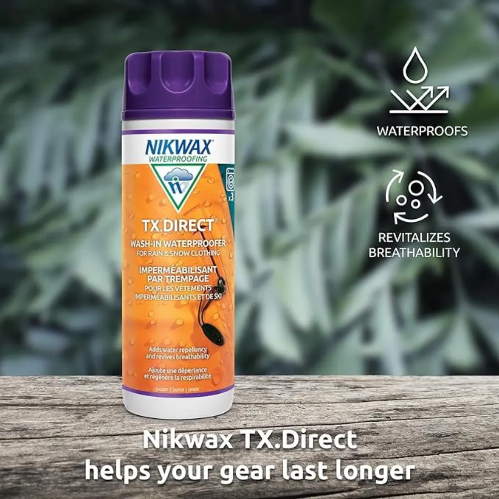 Nikwax TX Direct Wash-In Garment Re-Proofer (300 ml)
