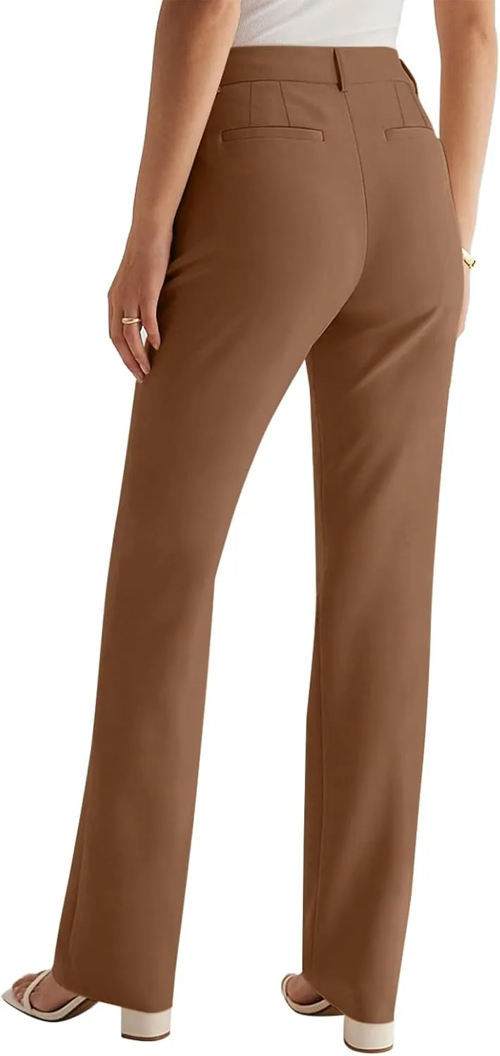 NIMIN Women High Waisted Dress Work Ankle Pants Long/Regular/Short Office Business Casual Trousers with Pockets 2025