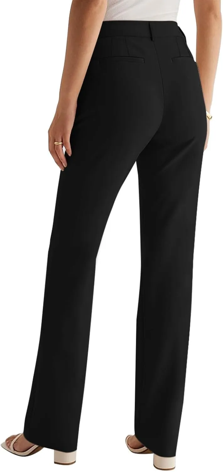 NIMIN Women High Waisted Dress Work Ankle Pants Long/Regular/Short Office Business Casual Trousers with Pockets 2025