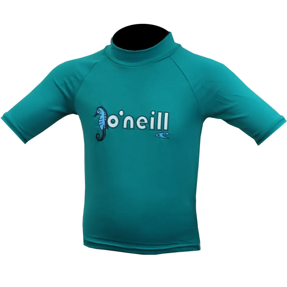 O’Neill Toddler Jade Short Sleeve Crew Spandex Rash Guard Shirt