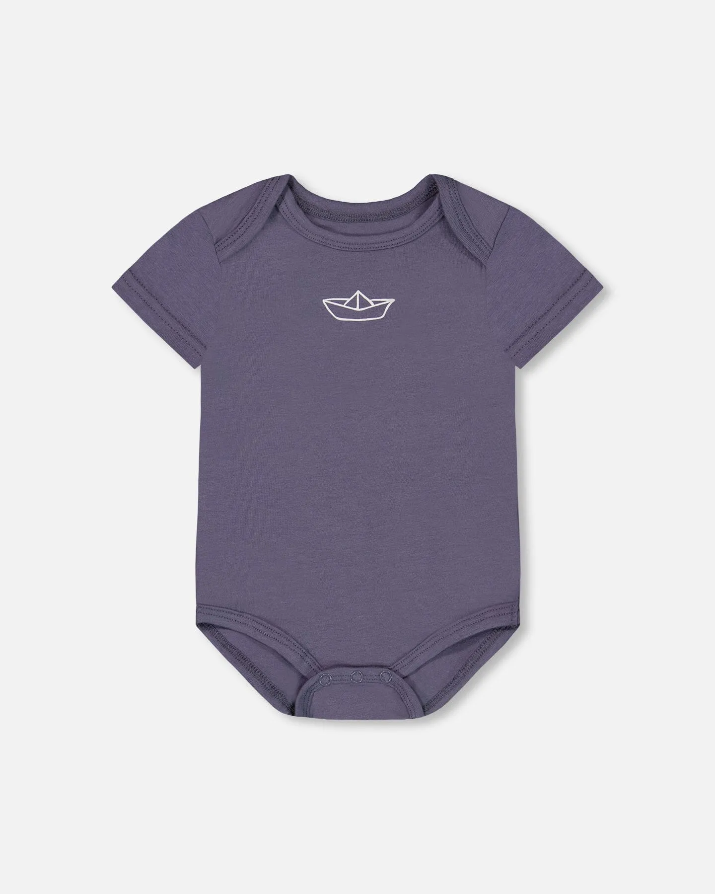 Organic Cotton Onesie Navy Blue