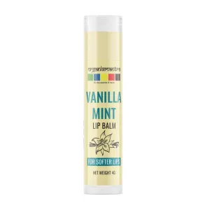 ORGANIX MANTRA VANILLA MINT LIP BALM - PACK OF 2 (4 GM EACH)