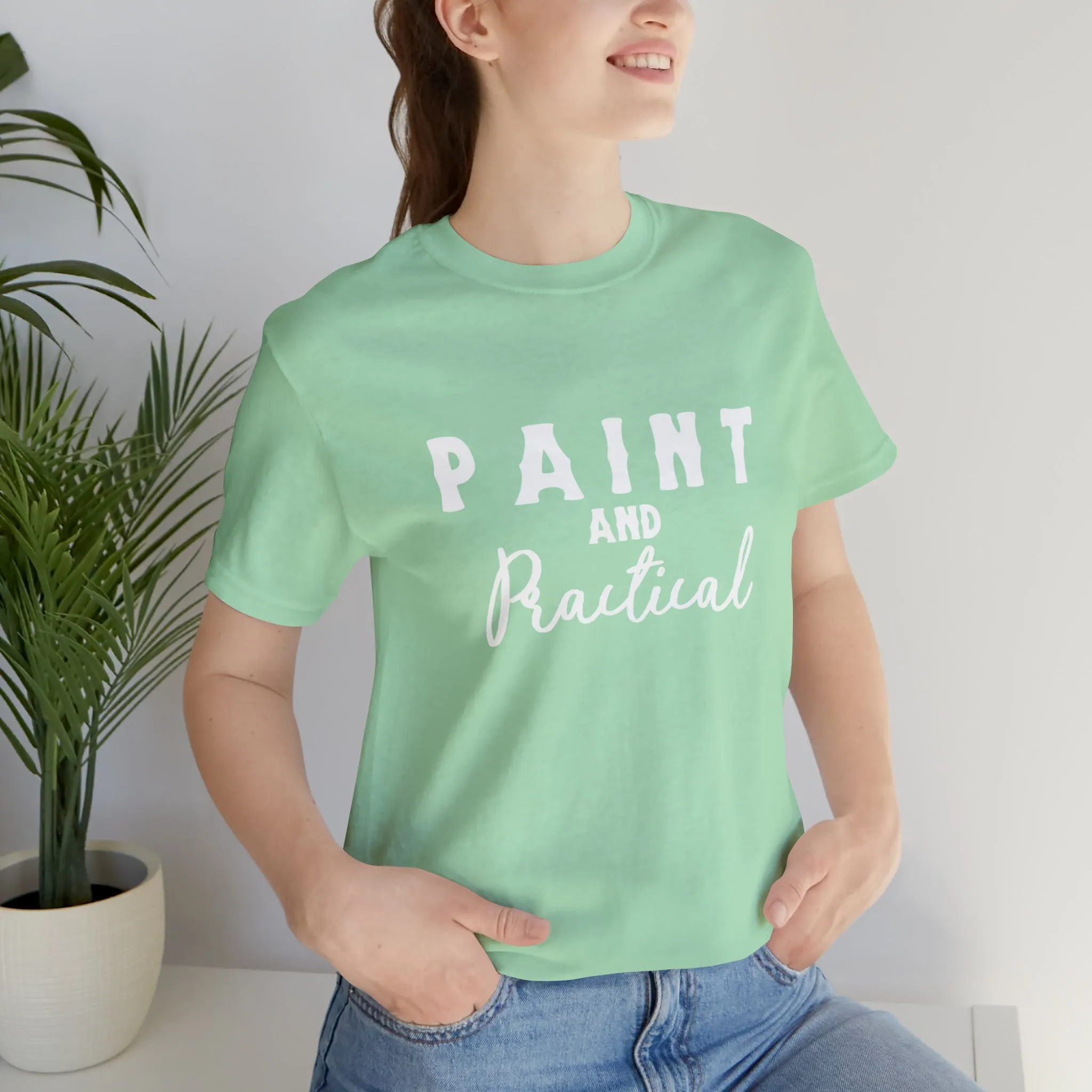 Paint & Practical Short Sleeve Tee