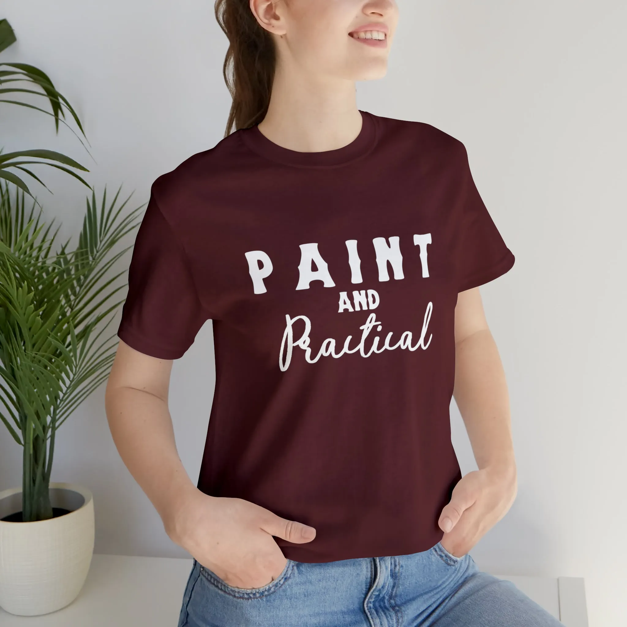 Paint & Practical Short Sleeve Tee