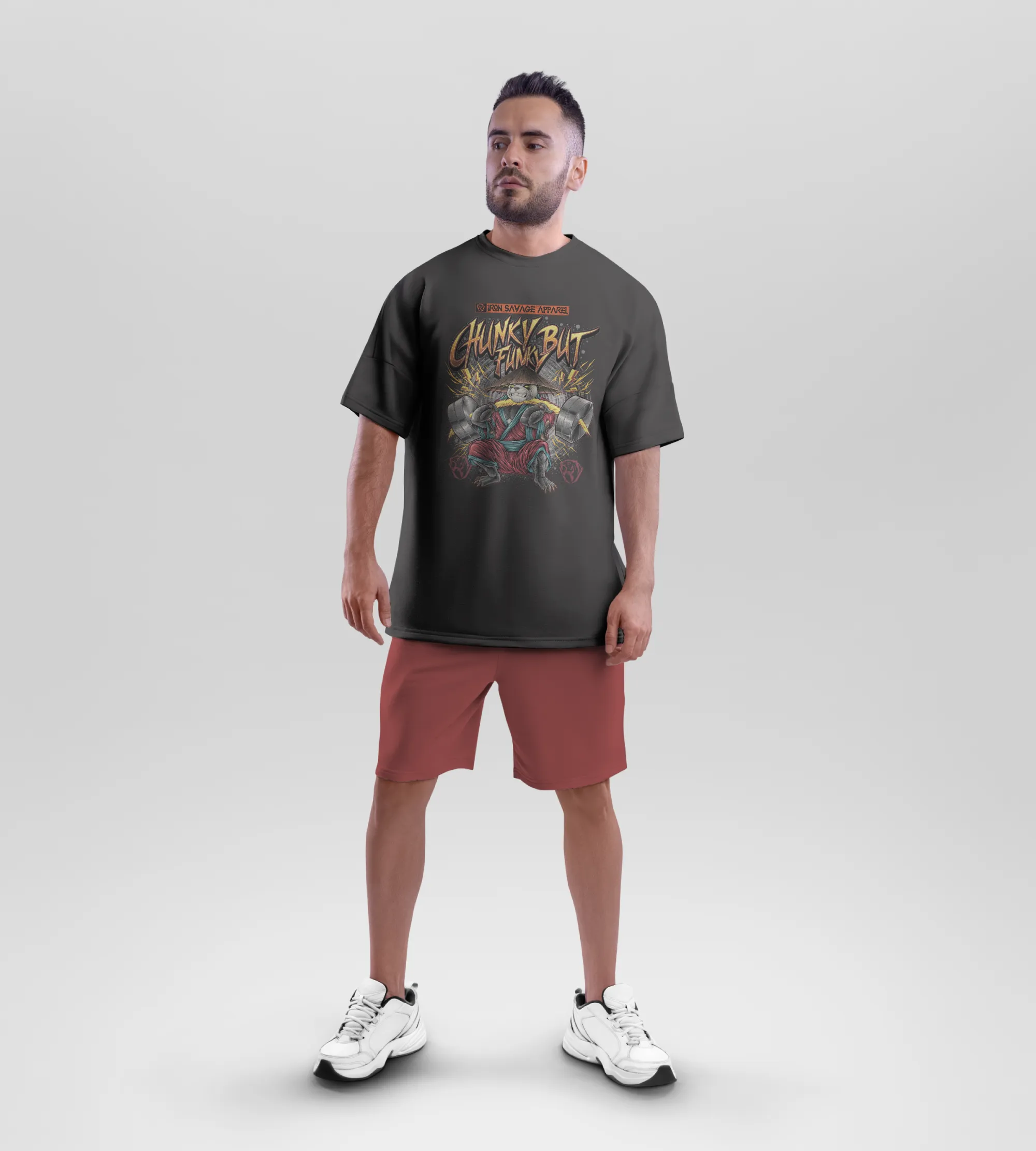 Panda: Chunky but Funky V4 Oversized Tee