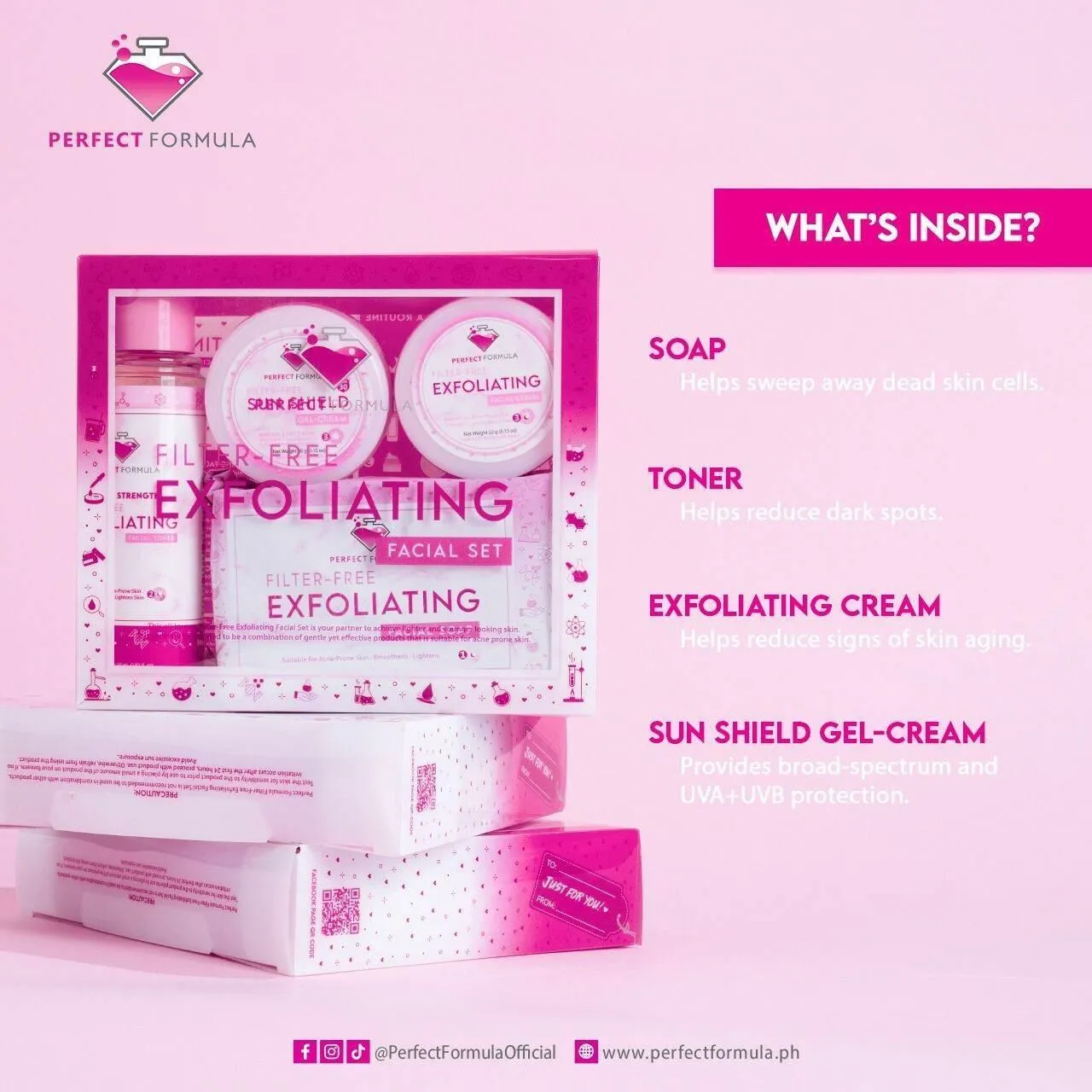 Perfect Formula Exfoliating Facial Set