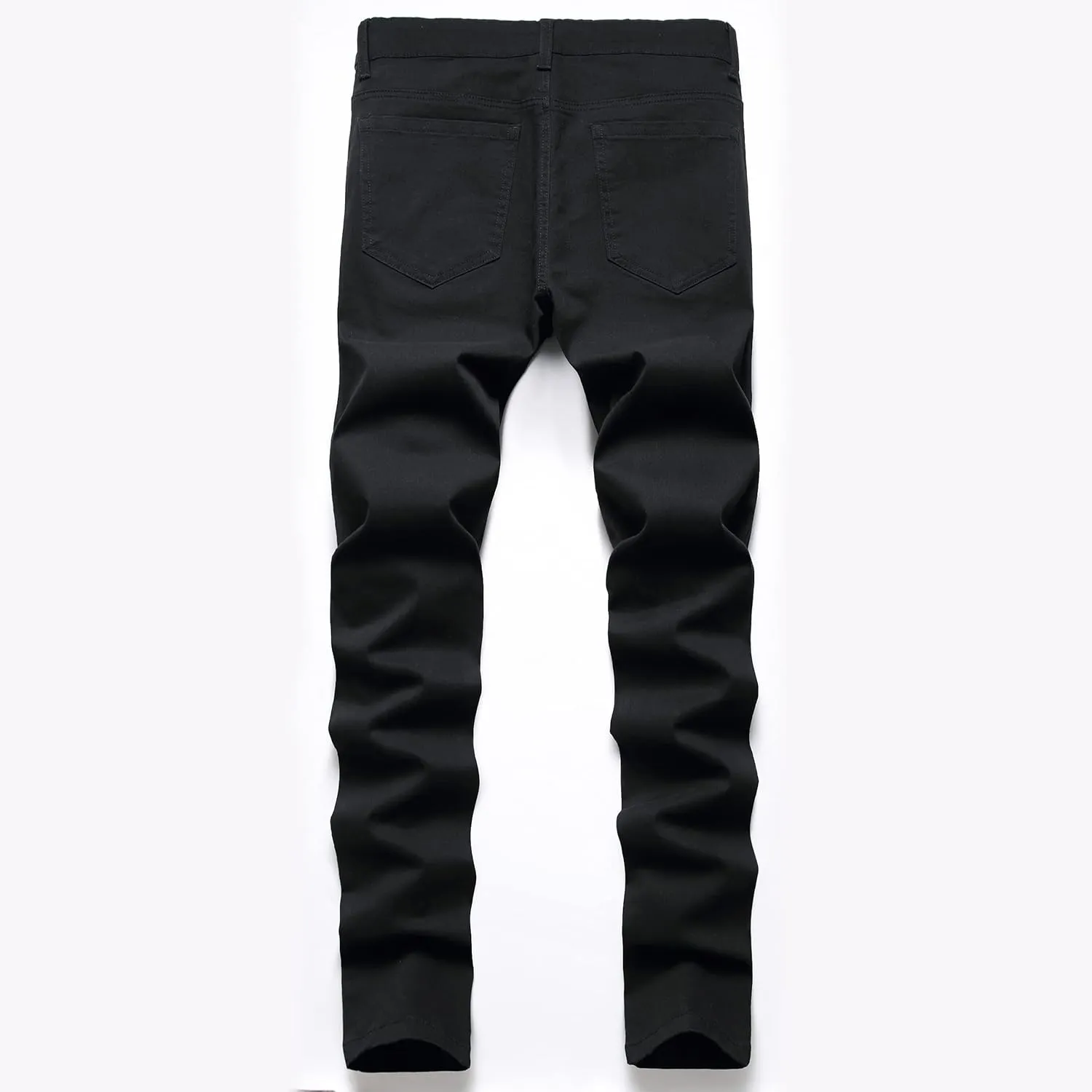 Plaid Pants for Men, Stretch Mens Slim Fit Dress Pants Skinny Flat-Front Fashion Business Casual Chinos Pants