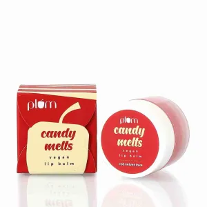 Plum Lip Balm, Red Velvet Lip Balm, Intense Moisturization & Nourishment, Cocoa Butter & Shea Butter, Natural Protection, All-Season (0.42 Oz)