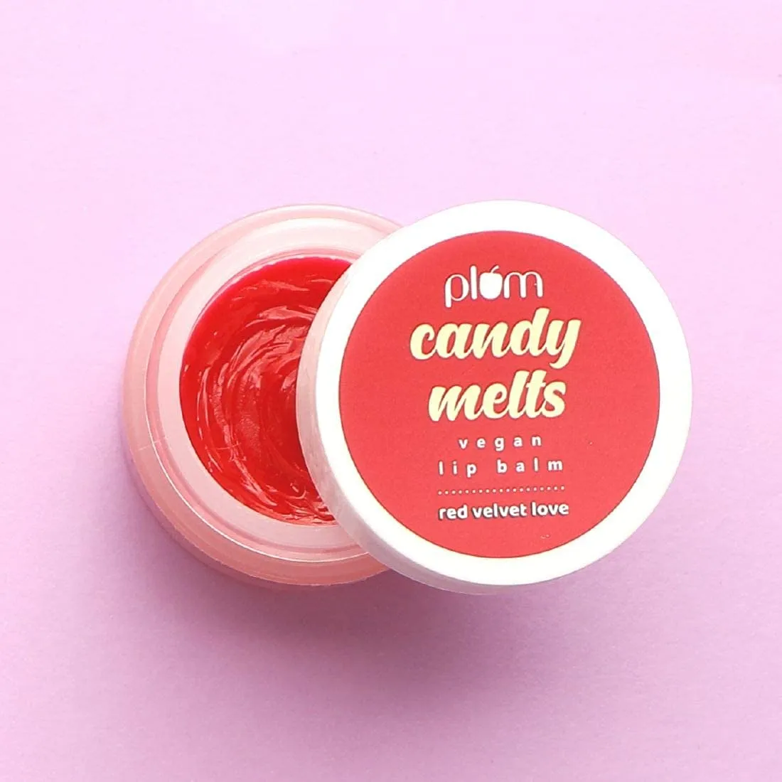 Plum Lip Balm, Red Velvet Lip Balm, Intense Moisturization & Nourishment, Cocoa Butter & Shea Butter, Natural Protection, All-Season (0.42 Oz)