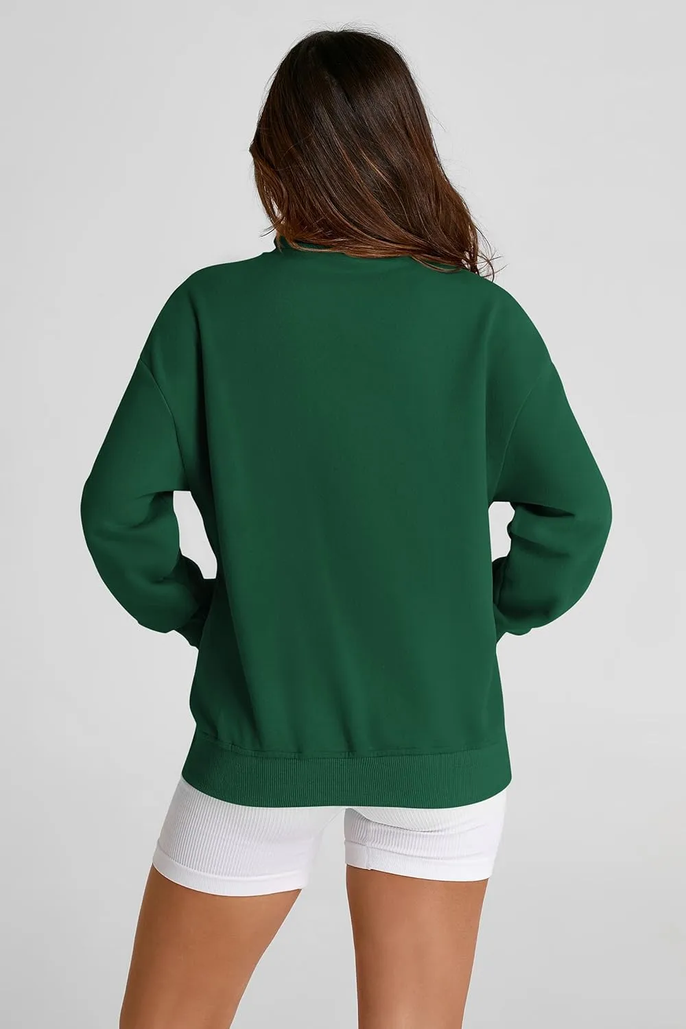 PRETTYGARDEN Women's 2025 Spring Fall Fashion Full Zip Up Sweatshirt Long Sleeve Loose Fit Trendy Casual Jacket with Pockets