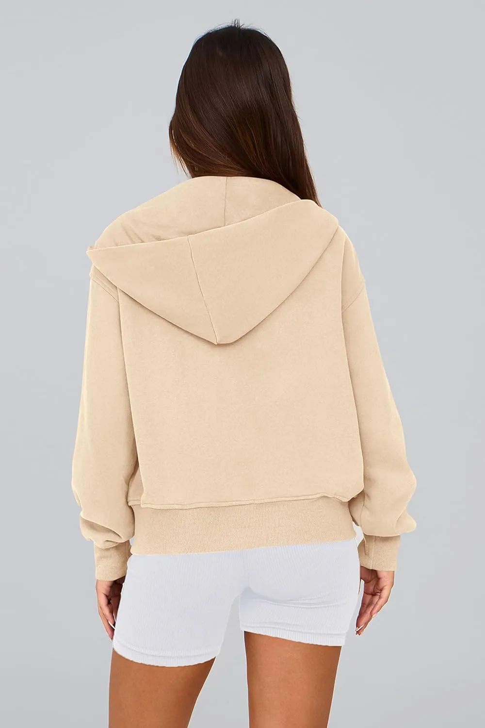 PRETTYGARDEN Women's Zip Up Hoodie Sweatshirt Y2K Fall Fashion Clothes Long Sleeve Loose Fit Pockets Casual Trendy Jacket
