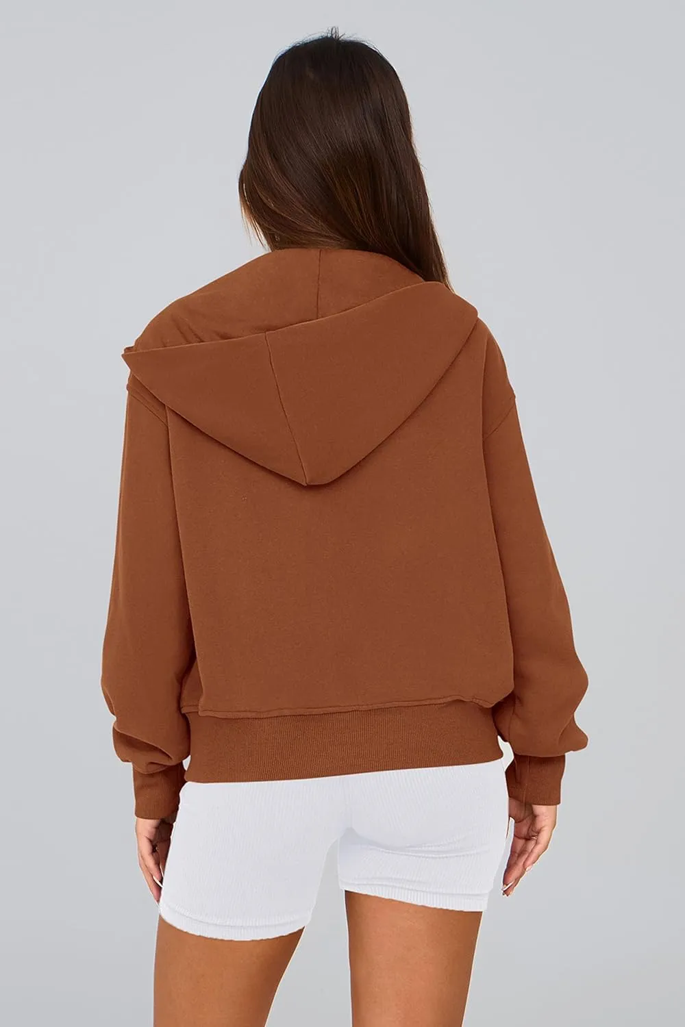 PRETTYGARDEN Women's Zip Up Hoodie Sweatshirt Y2K Fall Fashion Clothes Long Sleeve Loose Fit Pockets Casual Trendy Jacket