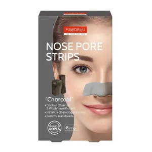 Purederm Nose Pore Strips (Charcoal) - 6 Strips
