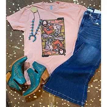 Queen of Hearts Tee