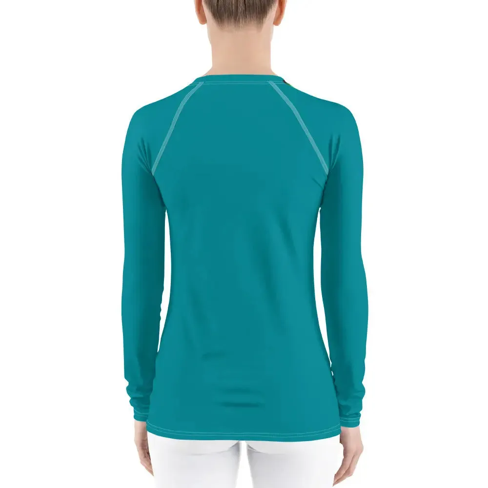 "Fractal Fern" Collection - Women's Rash Guard