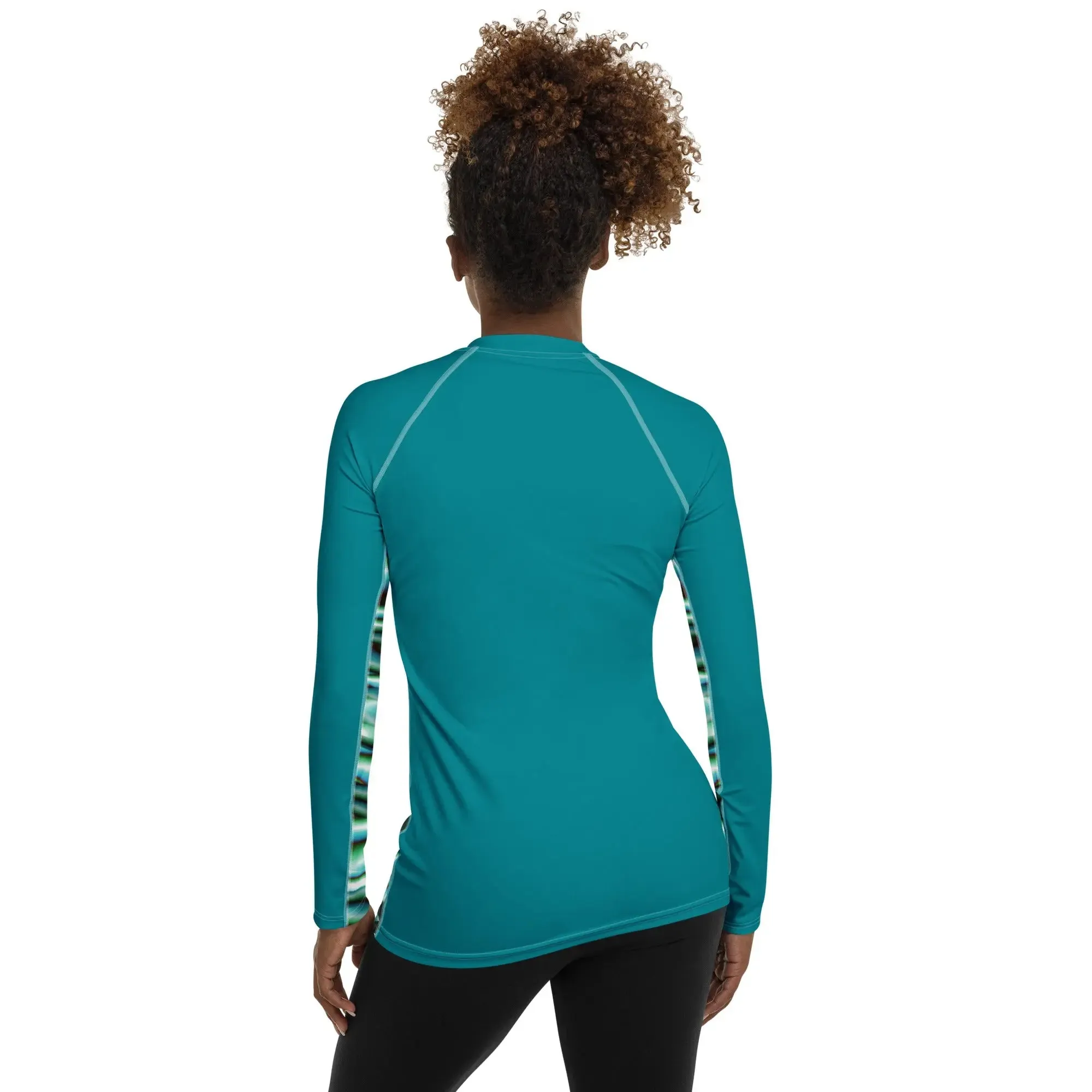 "Fractal Fern" Collection - Women's Rash Guard