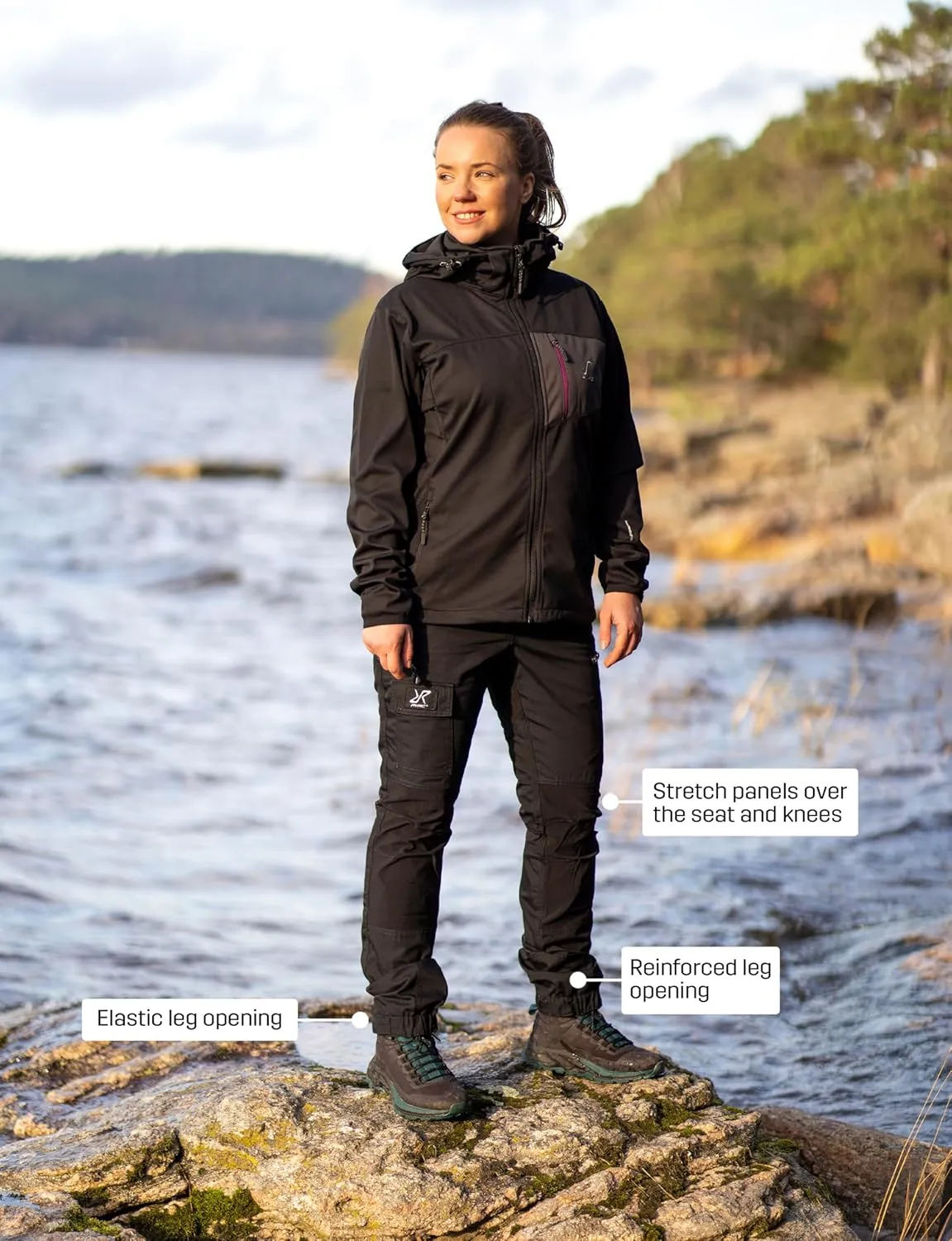 RevolutionRace Women's Nordwand & Nordwand Pro - Durable and Ventilated Outdoor Pants