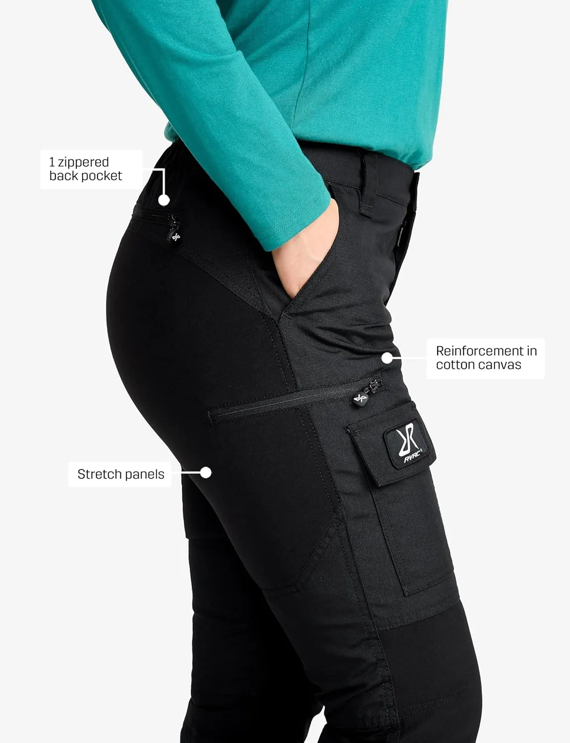 RevolutionRace Women's Nordwand & Nordwand Pro - Durable and Ventilated Outdoor Pants