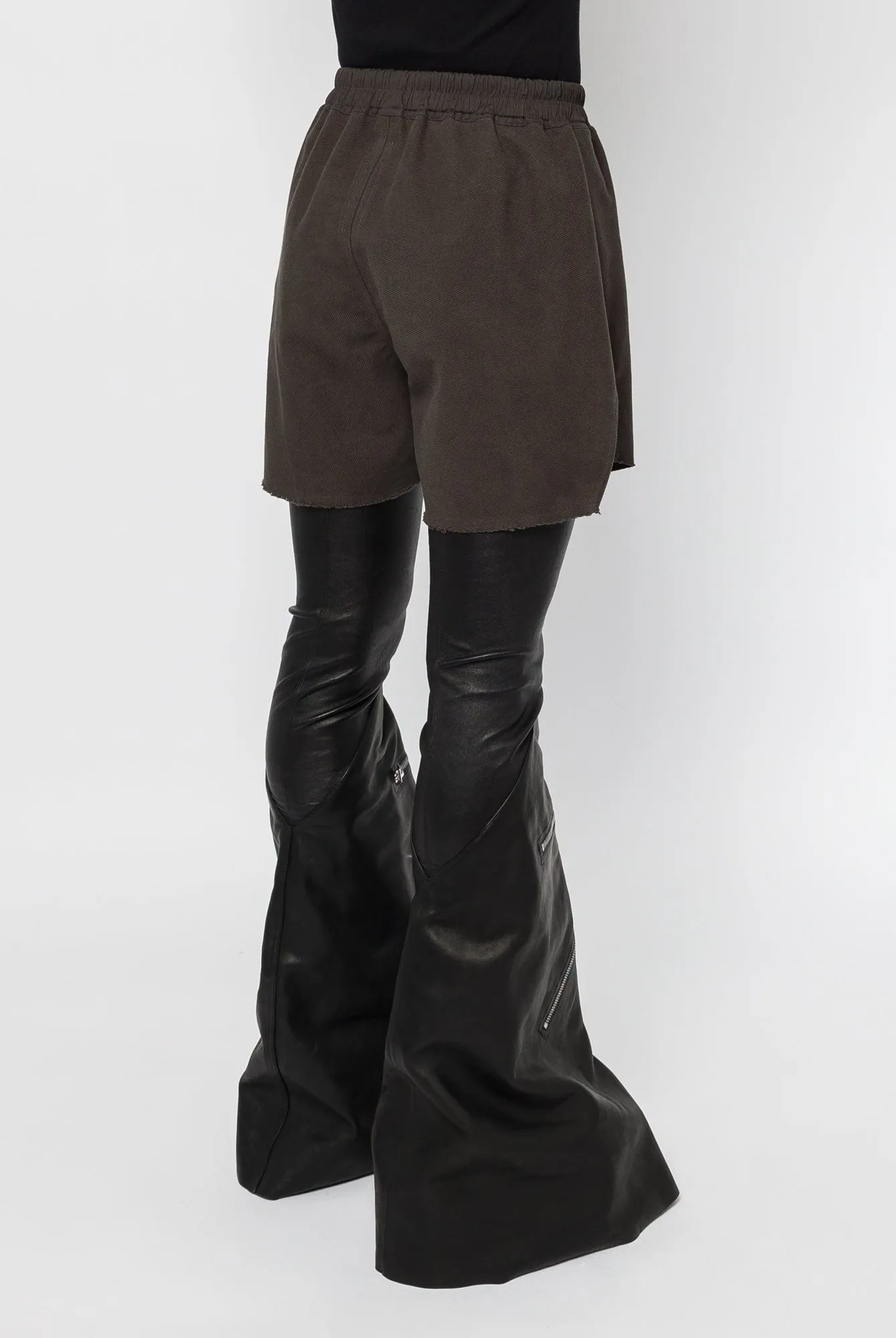 Rick Owens Long Boxers in Dark Dust