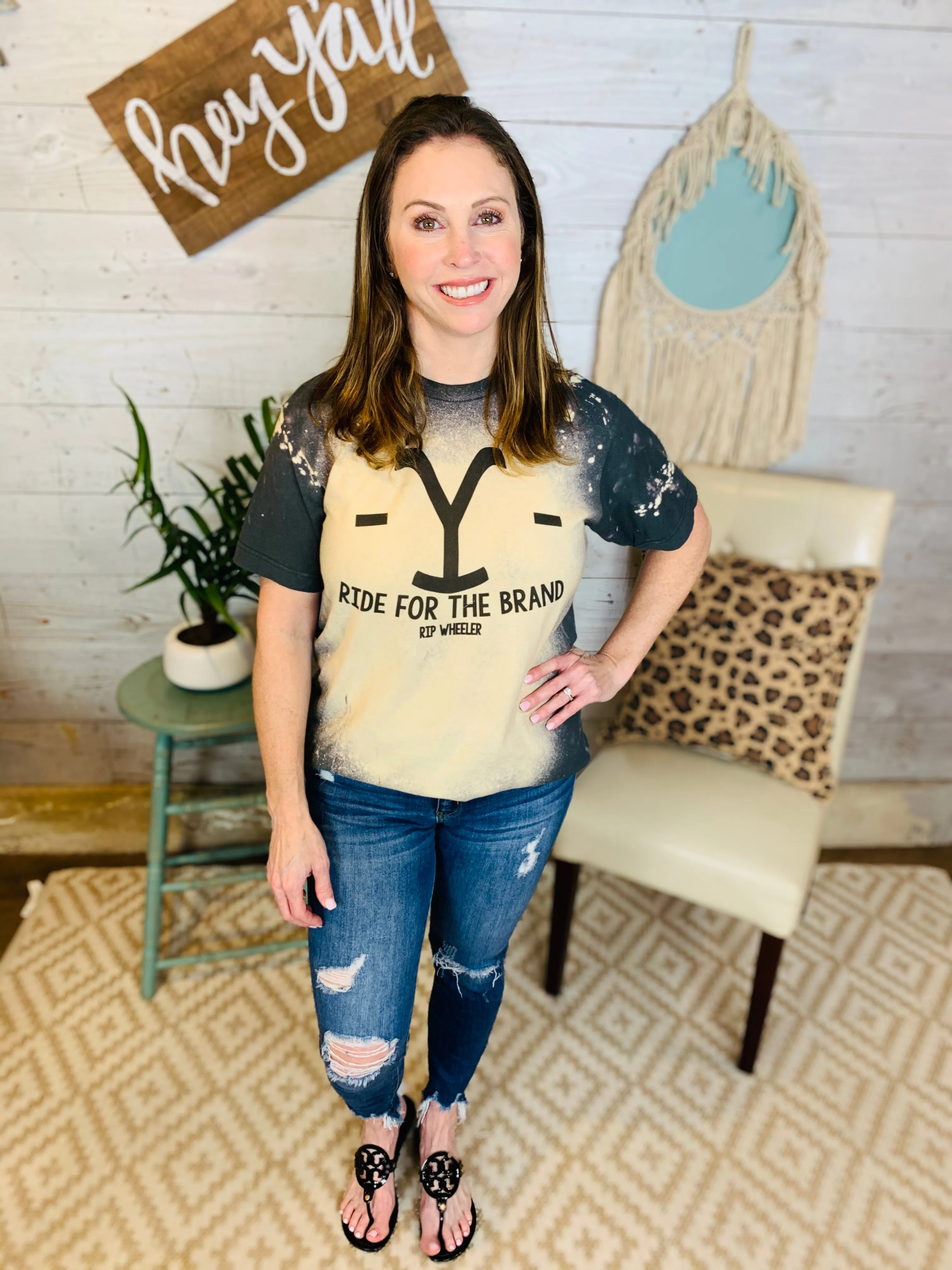 Ride for the Brand Yellowstone Tee