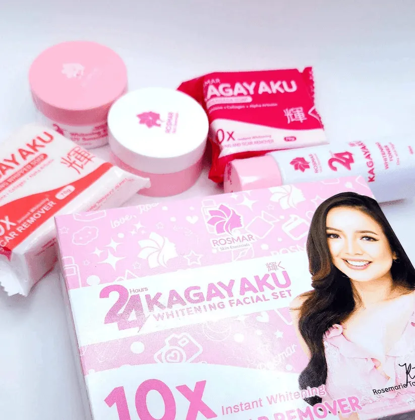 Rosmar Kagayaku Whitening Facial Set