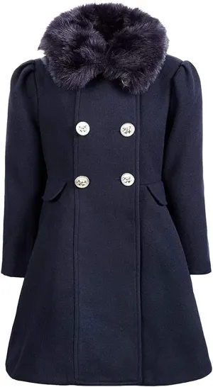 Rothschild Girls' Faux Wool Coats
