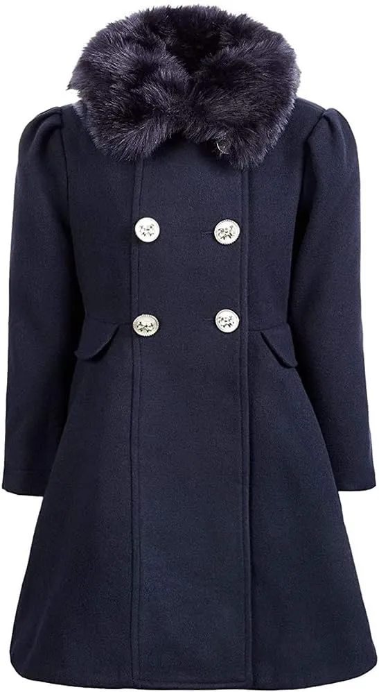 Rothschild Girls' Faux Wool Coats