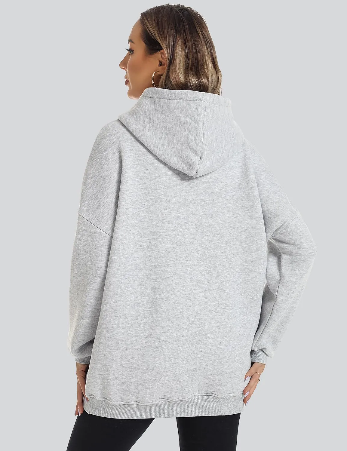 ROYLAMP Womens Oversized Hoodies Pullover Fleece Long Sleeve Hooded Sweatshirts Casual Fall Winter Outfits Tops
