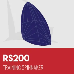 RS200 Training Spinnaker