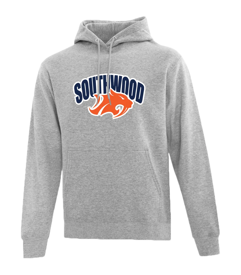 Sabres Cotton Pull Over Hooded Sweatshirt with Embroidered Logo YOUTH