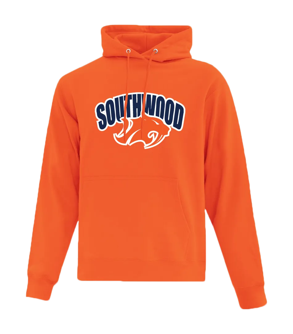 Sabres Cotton Pull Over Hooded Sweatshirt with Embroidered Logo YOUTH