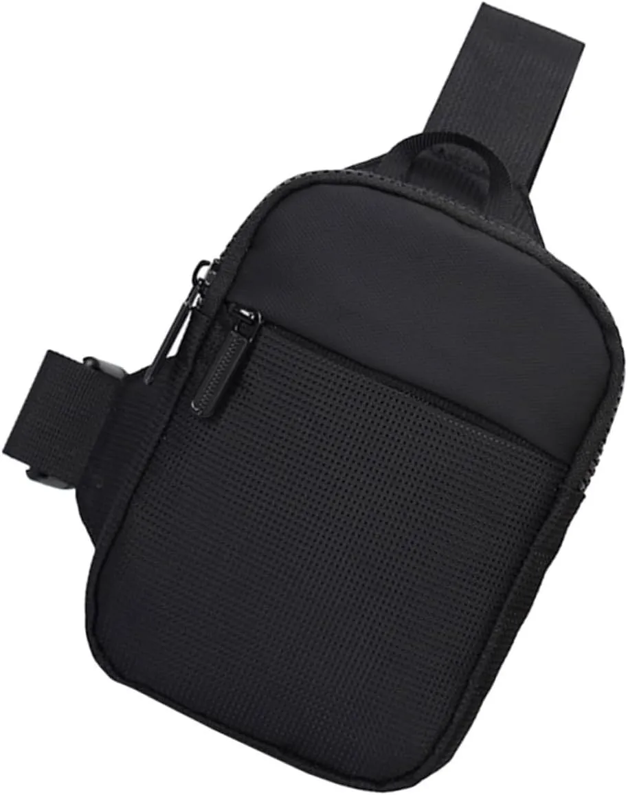SAFIGLE Men's Outdoor Waist Bag Fashion Chest Bag Men's Small Pouch Belt Pouches Comfortable Strap