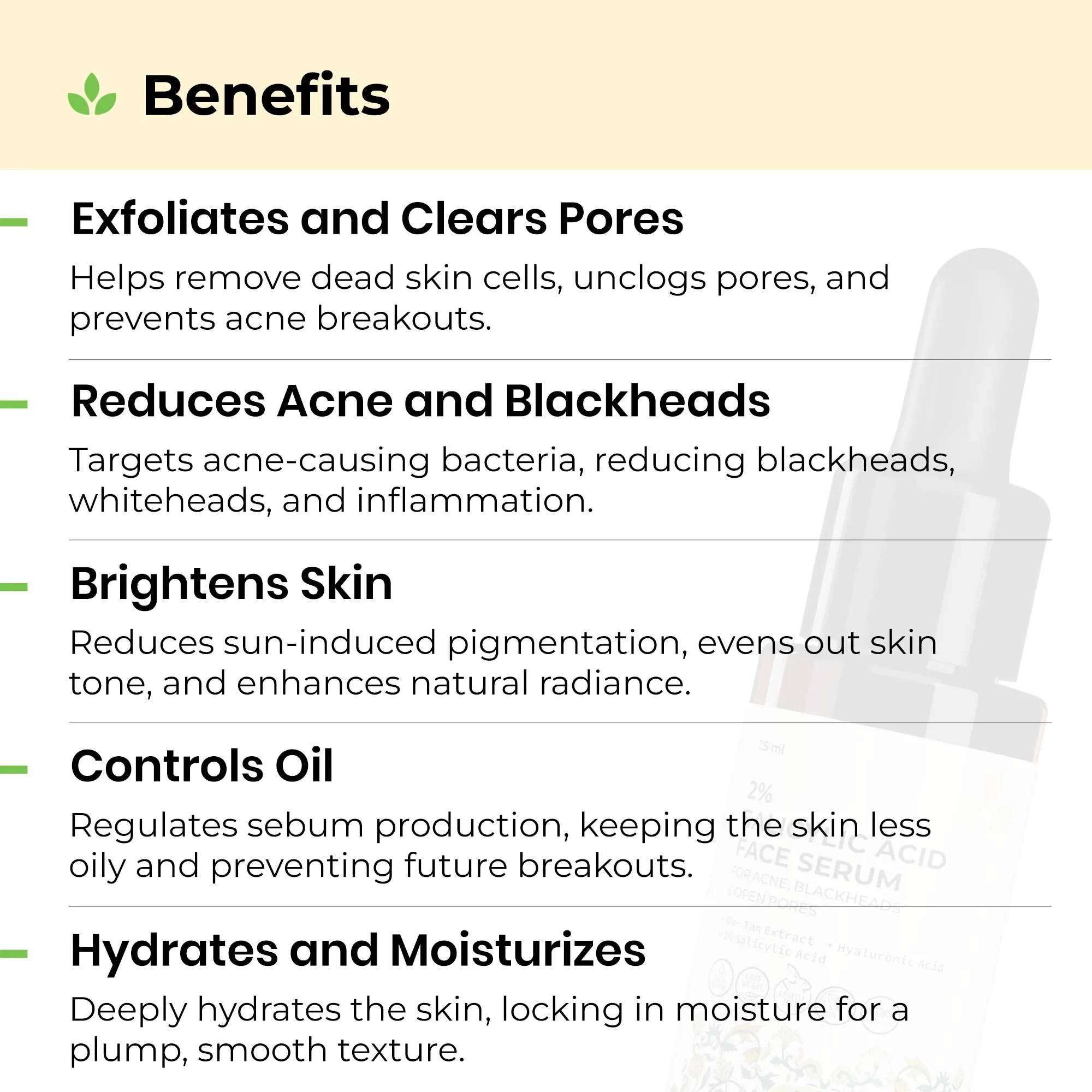 Salicylic Acid Face Serum