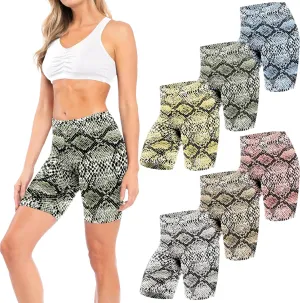 Sexy Basics Womens Ultra Soft Yoga Bike Short | Stretch Boxer Briefs | Multi Packs