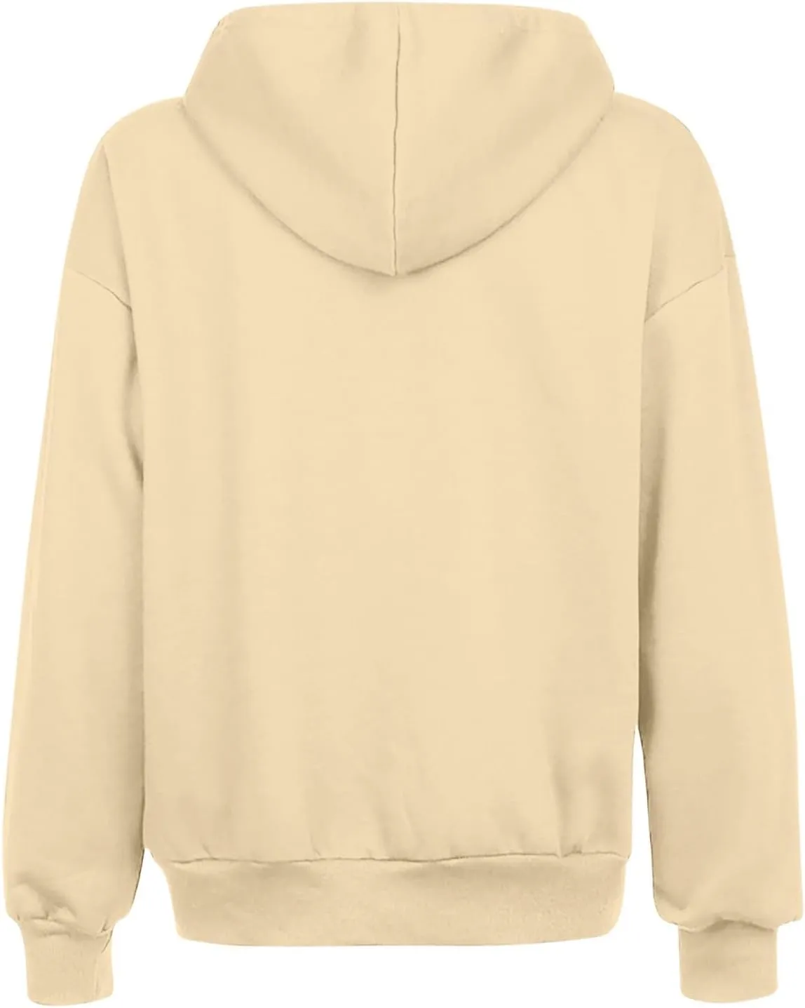 SHAOBGE Womens Zip Up Hoodies Long Sleeve Fall Oversized Sweatshirts Fleece Y2K Jacket with Pockets 2024 Fashion Clothes