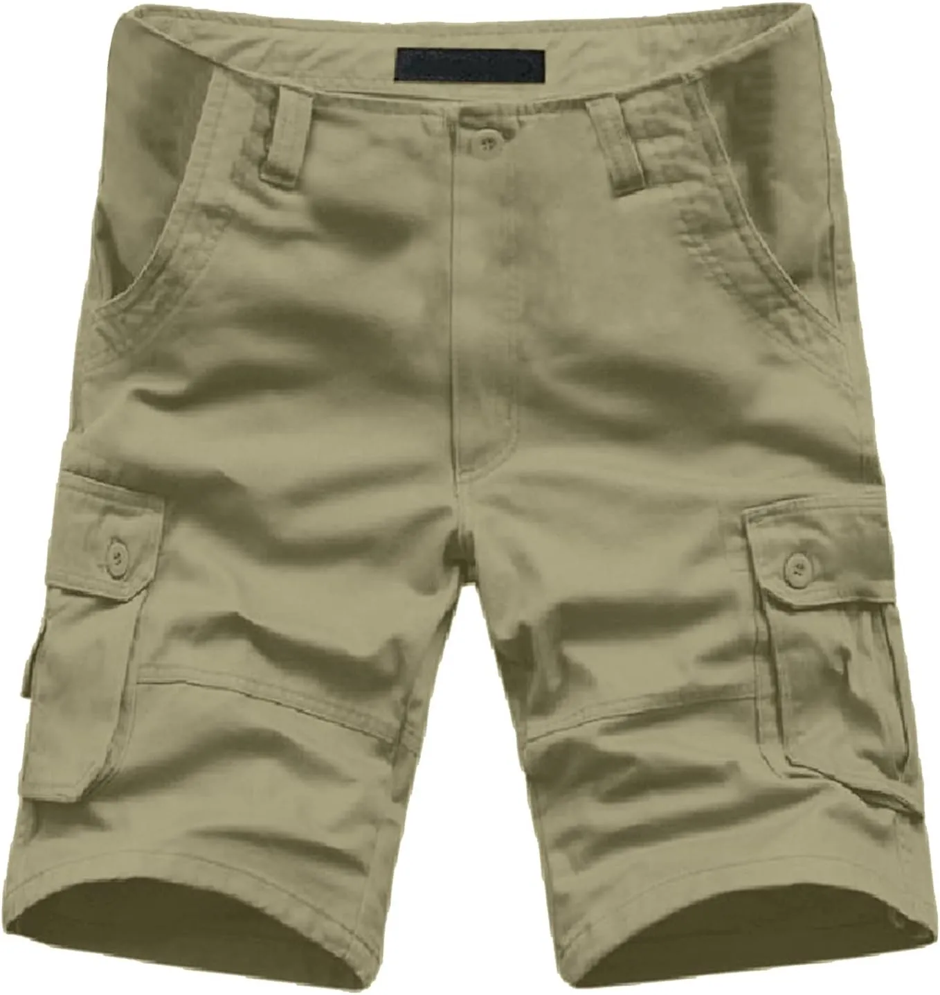 Shorts for Men with Multi-pocket and Fashion Summer Leisure Pants Overalls Men's pants Men's Khaki Shorts Khaki Mens