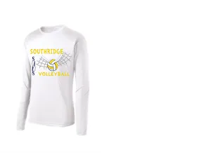 SHS volleyball long sleeve dri fit -white