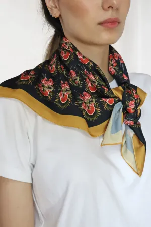 Silk Scarf Sun