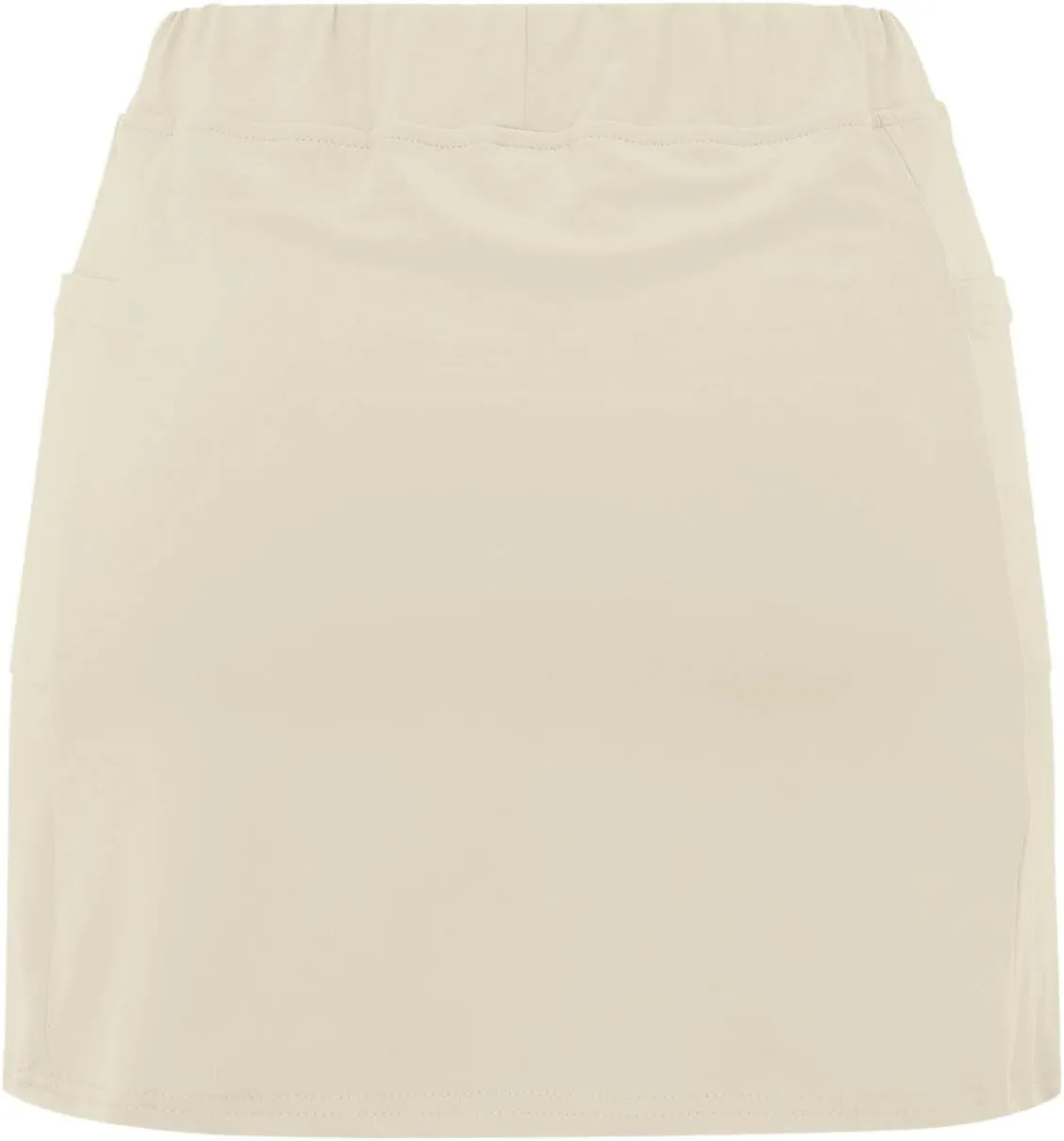 Skorts for Women Dressy Plus Size High Waist Skirt with Shorts Underneath Tummy Control Tennis Skort with Pockets