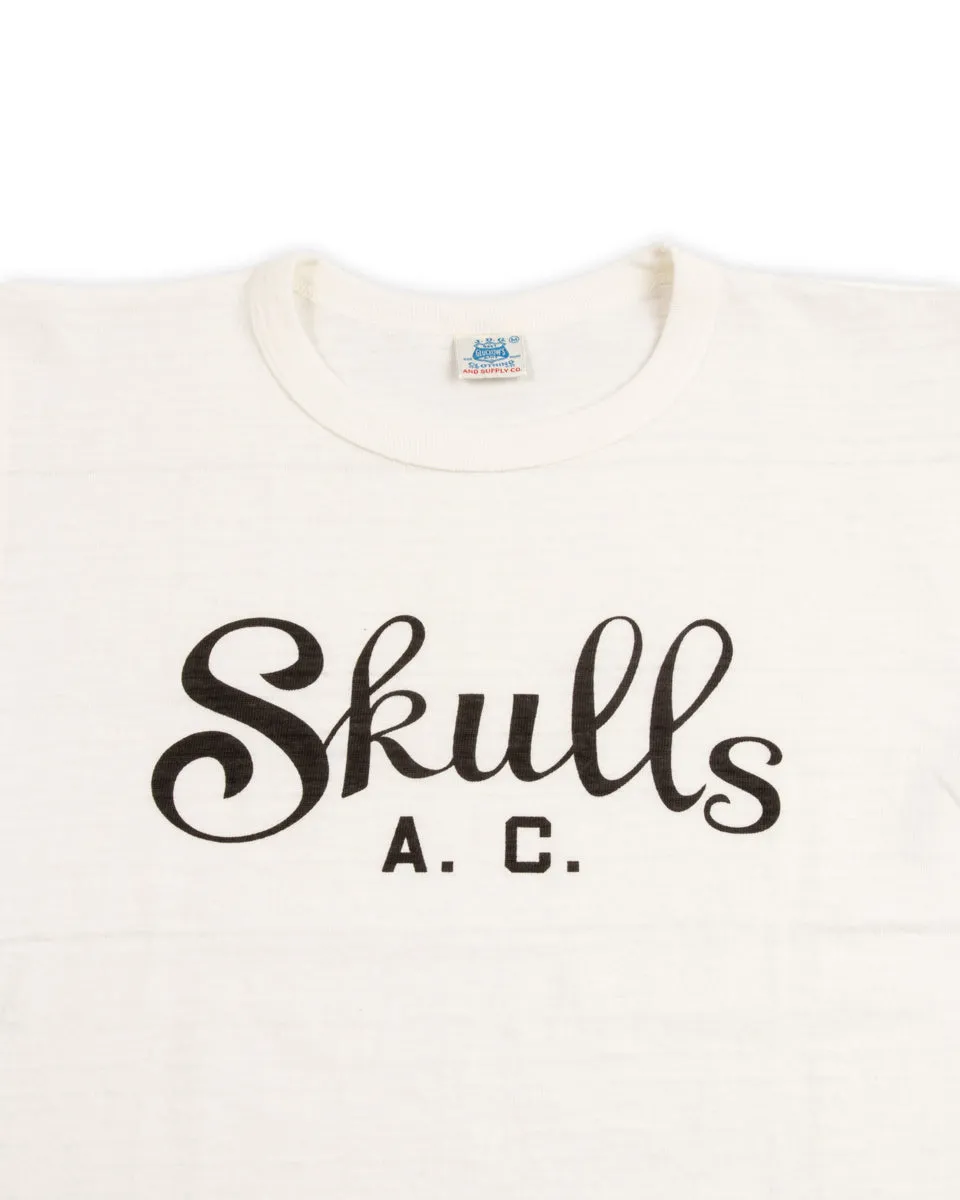 Skulls Athletic Club Tee - Off-White