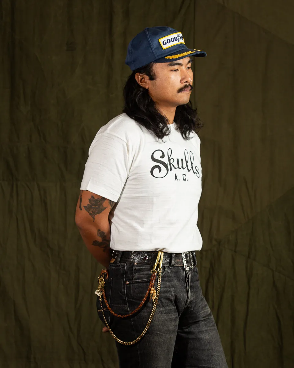 Skulls Athletic Club Tee - Off-White