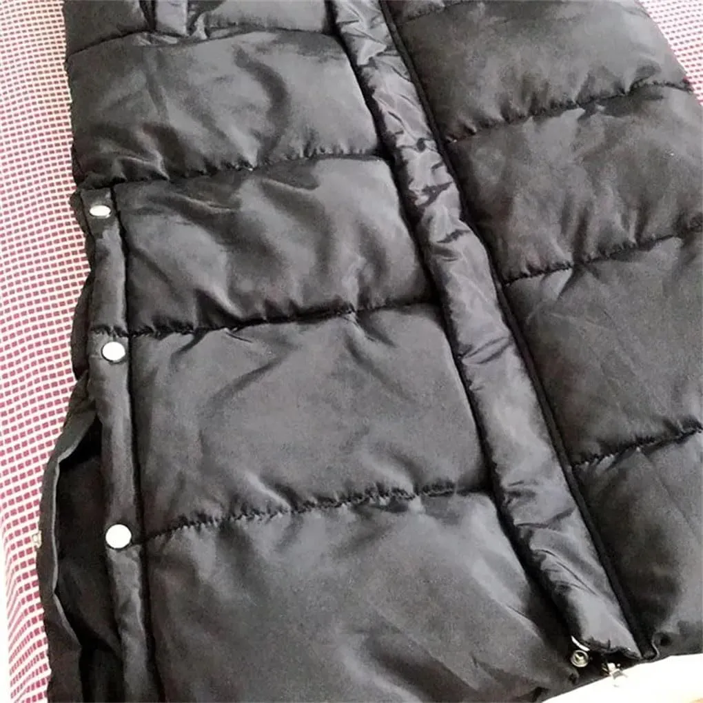 Slim Long Hooded Parkas Winter Casual Thicken Coats Snow Wear Warm Cotton Padded Jackets Women Windbreak Coats