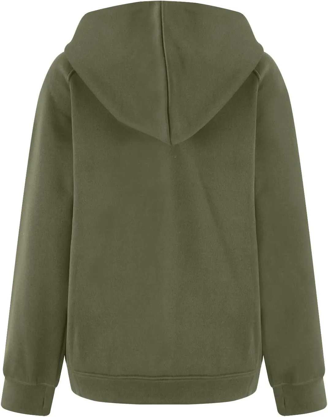 slqdgmryz Womens Zip Up Hoodies Winter Fleece Jacket Althletic Oversized Hooded Sweatshirt Plain Y2k Hoodie with Pockets