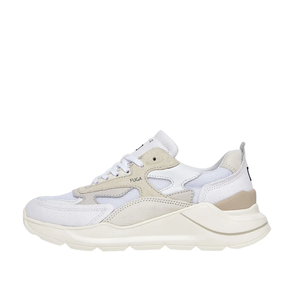 Sneakers Donna D.A.T.E. Fuga Bianco / Beige
