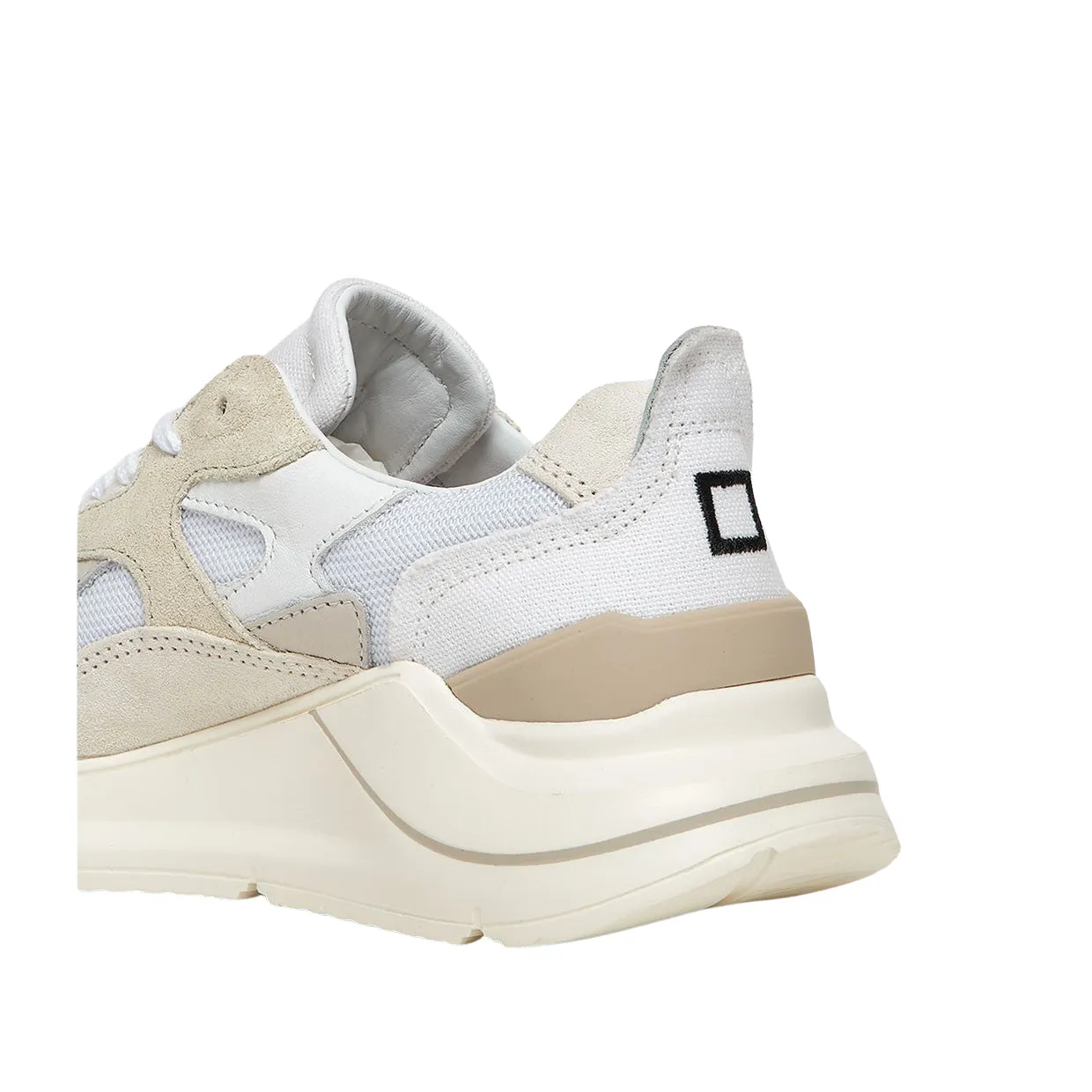 Sneakers Donna D.A.T.E. Fuga Bianco / Beige