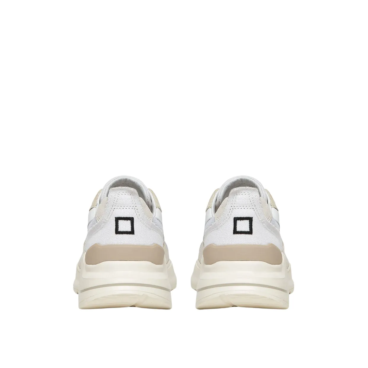 Sneakers Donna D.A.T.E. Fuga Bianco / Beige