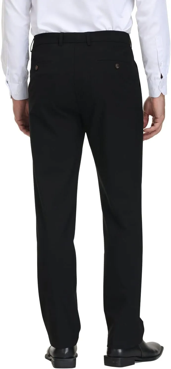 Soojun Men's Modern Fit Expandable Waist Premium Comfort Dress Pant