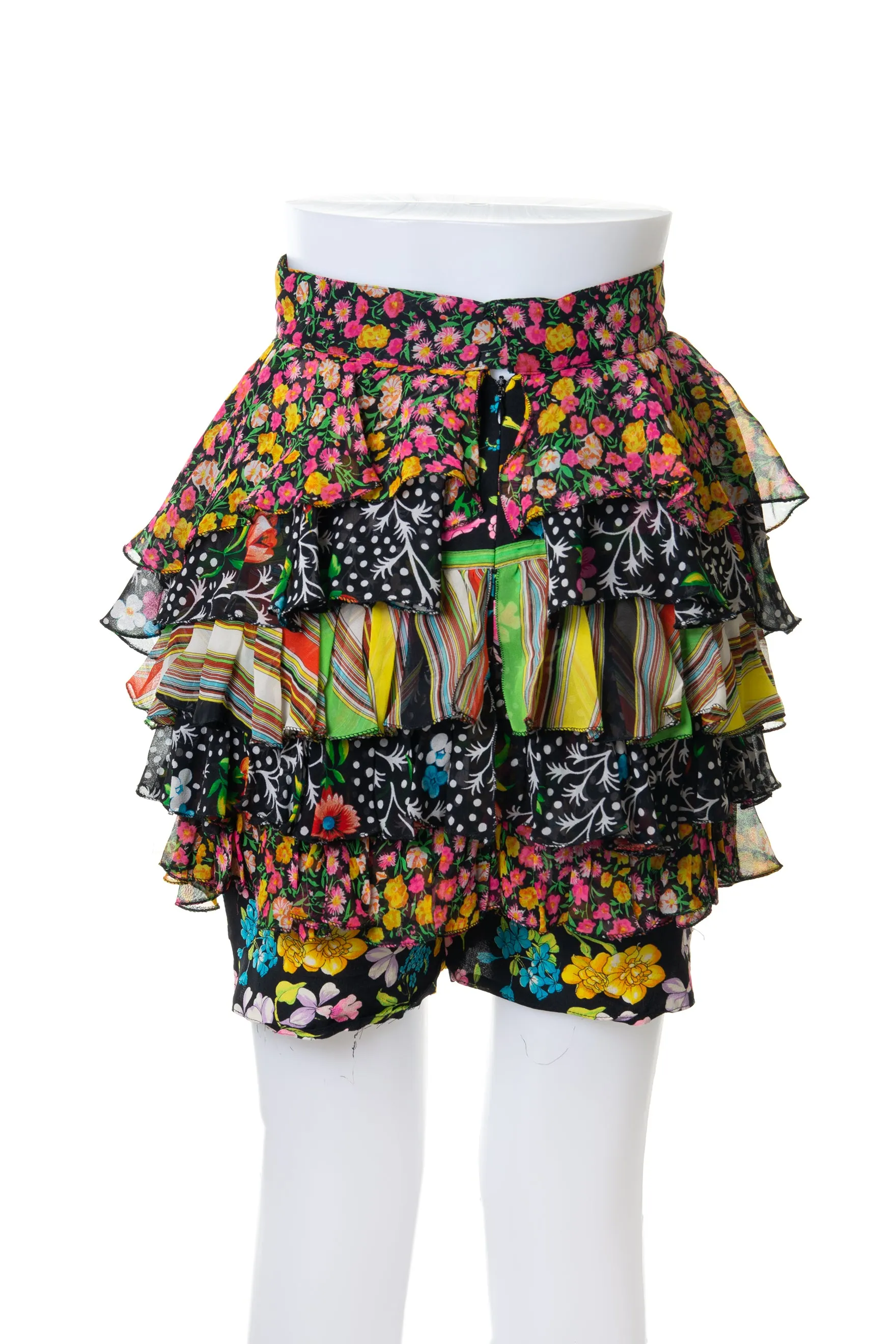 S/S 1993 Miami Collection Ruffle Shorts
