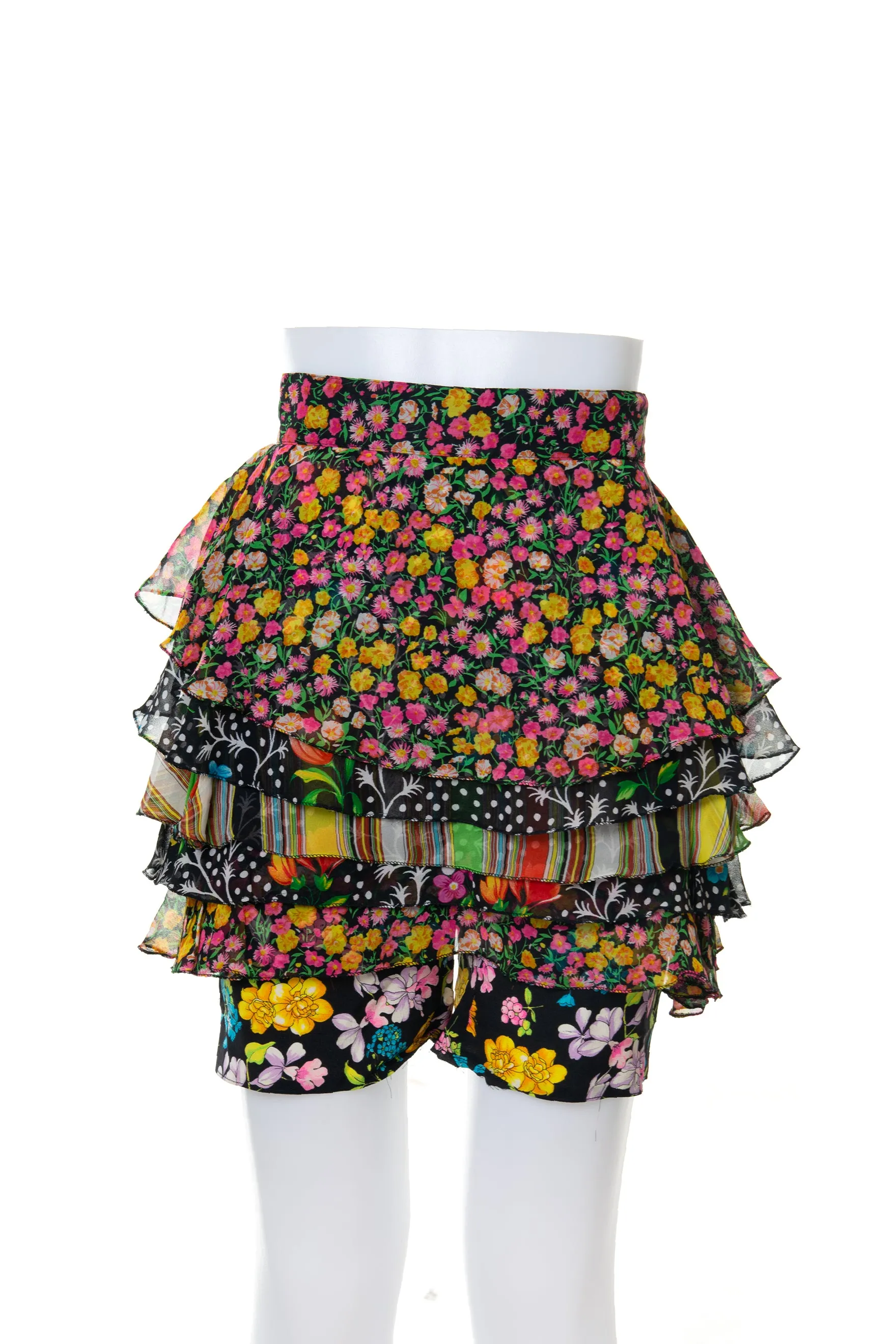 S/S 1993 Miami Collection Ruffle Shorts