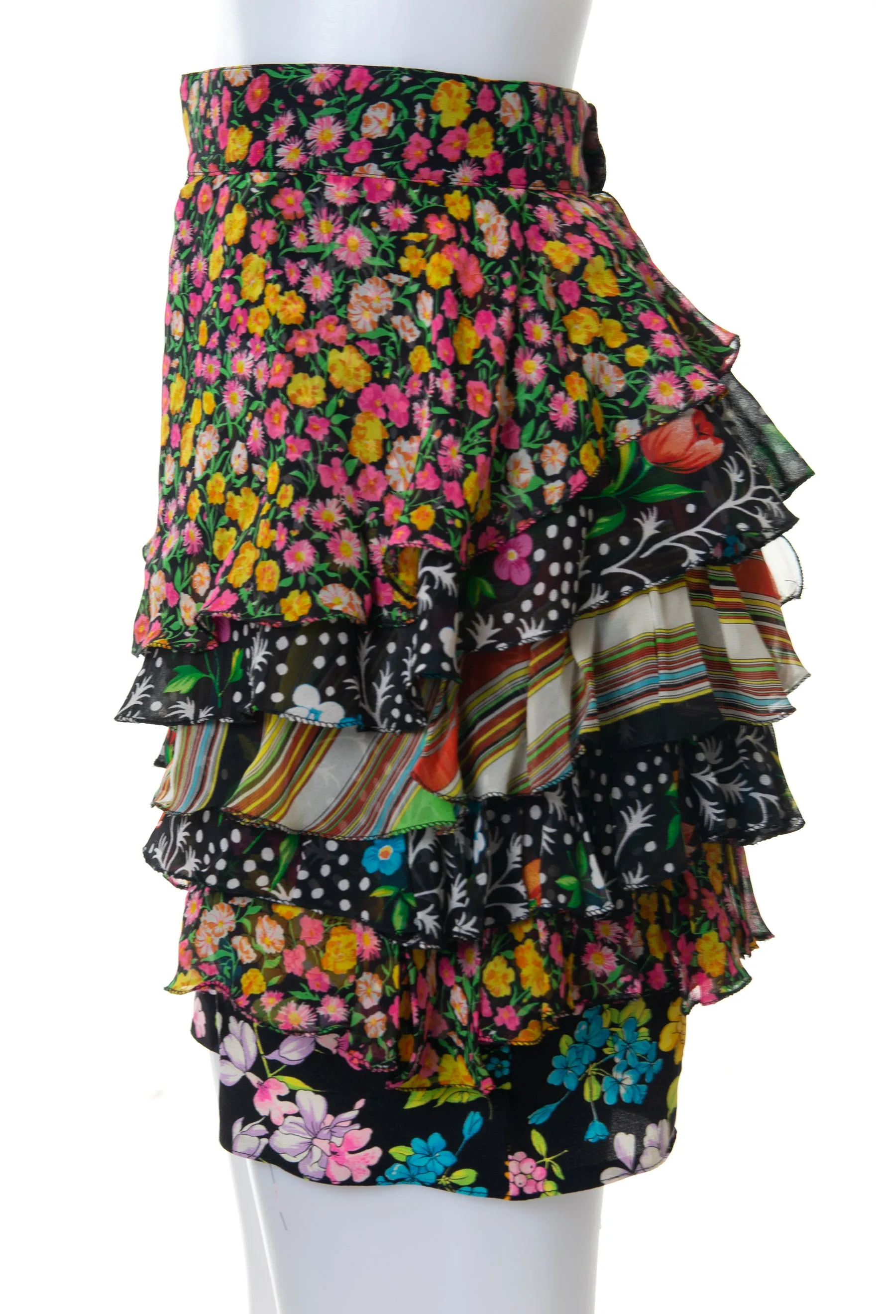 S/S 1993 Miami Collection Ruffle Shorts